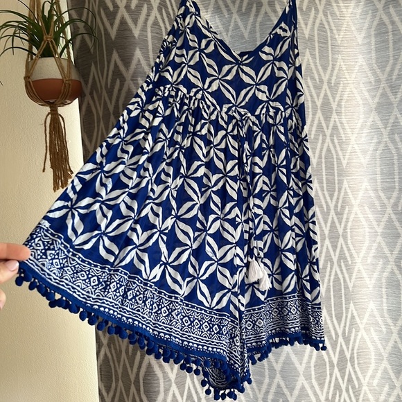 LJC Designs Coverup Tank Flowy Romper - Picture 7 of 12